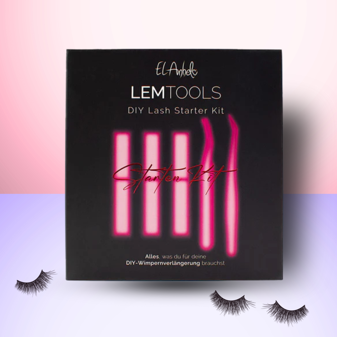 LemTools clear/black - DIY Lash Starter Kit
