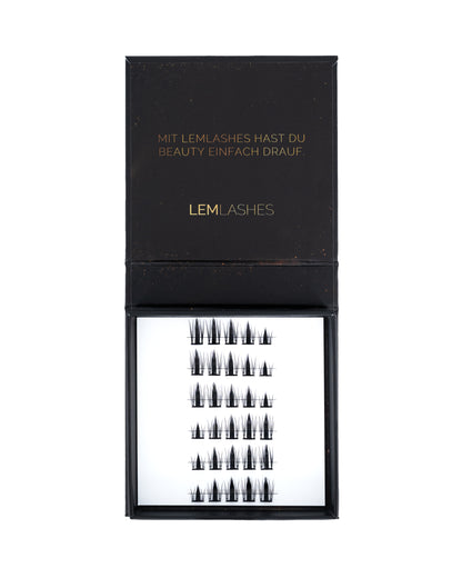 LemLashes "The Baddie" Pre-Glued C Curl 8-16 mm