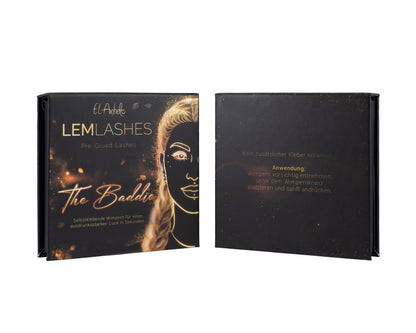 LemLashes "The Baddie" Pre-Glued C Curl 8-16 mm